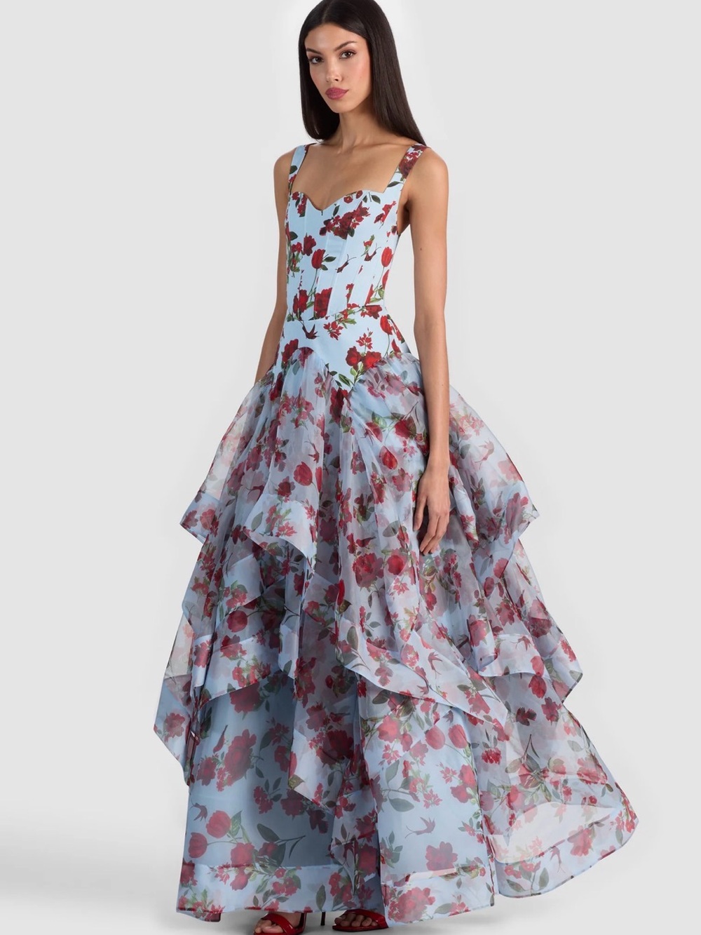 Alice + Olivia DOROTHEA PRINTED BALLGOWN - Picture 3 of 7